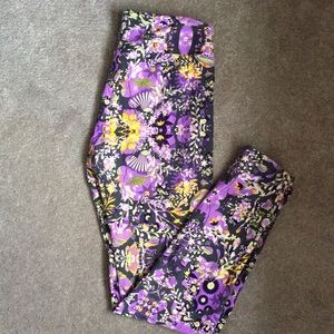 OS Floral Lularoe Leggings